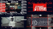 AE模板 Glitch现代嘻哈动态风格创建宣传视频片头动画 AE工程 AE文件