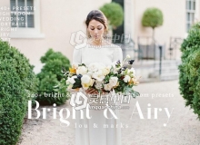 Bright＆Airy调色婚礼LR预设套件|专业效果Lightroom预设