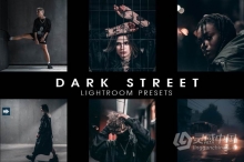夜景街拍黑暗电影质感色调Lightroom预设/手机APP预设 Dark street presets