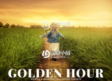 黄金时段人像Lightroom预设+手机版lr预设Golden Hour Lightroom Presets