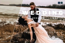 LR预设 婚礼人像胶片Lightroom预设与手机版LR预设 Wedding Lightroom Preset