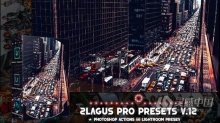 LR预设 城市街拍工业风时尚电影Lightroom预设与手机版APP滤镜 2lagus presets v12