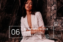 时尚外拍人像Lightroom预设和移动LR预设 Beautiful Girls Lightroom Presets + Mobile