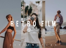 复古电影胶片Lightroom预设+移动APP预设 RETRO FILM Lightroom Presets