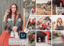 克里斯蒂Cristie情绪人像Lightroom预设+手机版预设 Cristie Lightroom Presets