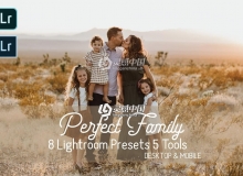 完美家庭人像LR预设+移动APP预设 Perfect Family Lightroom Presets
