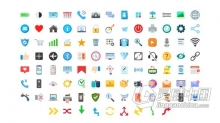 AE模板 100个网站设计UX用户界面ui图标动画 AE工程 AE文件