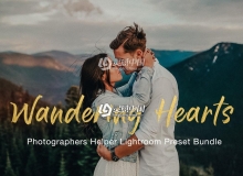 电影婚礼胶片Lightroom预设 Wandering Hearts LR Preset Bundle