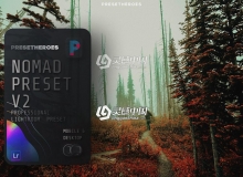 游牧复古电影色调LR预设+手机LR预设 Nomad Lightroom Preset v2