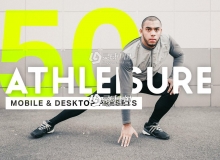 健身运动人像LR预设+APP预设+LUT预设 Athleisure Lightroom Presets LUTs