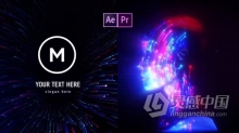 AE与PR模板-人工智能Ai技术标志揭示 Ai Futuristic Logo Reveal
