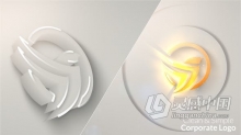 AE模板 制作3D明亮LOGO动画视频片头效果 AE工程 AE文件