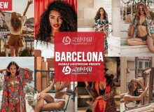 巴塞罗那旅拍时尚人像Lightroom手机APP预设 Lightroom Preset BARCELONA