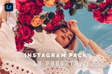 时尚instagram风格照片后期Lightroom预设 Instagram Pack - Lr presets