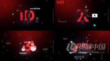 新年倒计时10秒倒数数字动画视频片头制作 AE模板 AE工程文件 New Year Countdown Version 0.1
