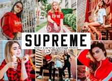 明亮通透外拍人像LR预设+移动APP预设 Supreme Lightroom Preset