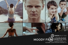 LR预设 旅行情绪人像风光胶片Lightroom预设/手机APP预设 MOODY FILM Presets