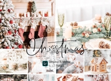 11款圣诞节LR预设+移动APP预设 11 Christmas Lightroom Presets