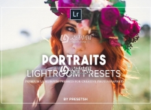 时尚人像复古胶片感Lightroom预设 25 Portraits Lightroom Presets