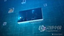 3D高科技公司展示照片动画数字信息技术简介宣传片 AE模板 AE工程文件 Digital Technology