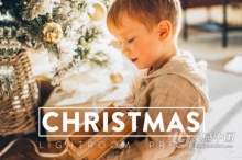 圣诞新年家庭人像Lightroom预设/APP调色滤镜 10 CHRISTMAS Lightroom Preset