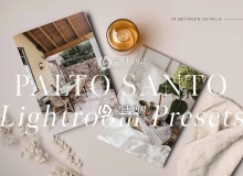 静物室内暖色调Lightroom预设/手机APP预设 Palo Santo Lightroom Presets