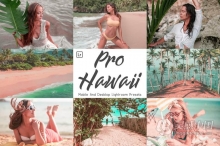 LR预设 夏威夷旅拍写真Insta人像Lightroom预设与APP预设 Hawaii Mobile and Lightroom