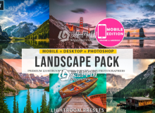 旅行风景大片Lightroom预设 Landscape Lightroom presets