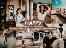 20个神秘户外电影胶片LR预设/手机LR预设Cinematic Lightroom Presets