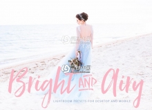 人像干净明亮通透LR预设+移动APP预设 Bright and Airy Lightroom presets
