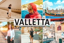 瓦莱塔专业旅拍风光人像Lightroom预设/APP预设 Valletta Pro Lightroom Presets