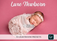 新生儿质感通透肤色Lightroom预设 Lightroom Presets - Luxe Newborn