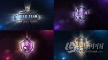 E3D插件制作三维金属皇家徽章LOGO动画片头视频 AE模板 AE工程文件 Royal logos