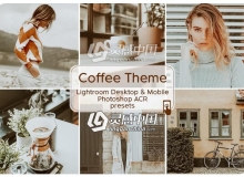 咖啡主题环境人像LR预设+手机版预设 Coffee Theme Lightroom