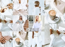 外拍明亮通透人像Lightroom手机版预设 WHITE LIGHTROOM MOBILE PRESETS