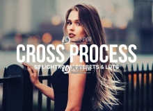 交叉色彩电影胶片LR预设+LUT预设 Cross Process Lightroom Presets LUTs
