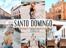 圣多明各旅拍明亮通透胶片LR预设 Santo Domingo Lightroom Presets