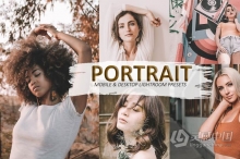 Instagram滤镜|复古电影胶片人像LR预设/手机APP滤镜 Lightroom Portrait Presets