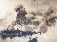 泼墨风格视频展示AE模板 videohive ARTE 4281378