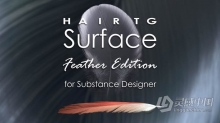 Substance Designer逼真羽毛PBR纹理实例制作视频教程 HairTG - Surface, Feather Edition for Substa