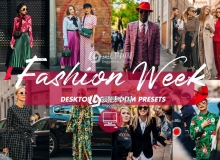 潮流时尚街拍人像后期Lightroom预设 Lightroom Preset FASHION