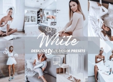 牛奶白通透明亮Lightroom预设Desktop Lightroom Presets WHITE VIBE
