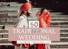 色彩鲜艳婚礼胶片LR预设+LUT预设 Traditional Wedding LR Presets LUT