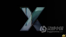 AE模版-黑暗背景高级感大气标志逐渐清晰显现AE模版下载 Logo Reveal