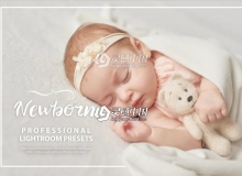 50组新生儿后期修饰调色LR预设 50 Newborn Lightroom Presets