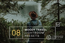 黑暗深沉旅拍情绪胶片风光人像Lightroom预设手机APP照片滤镜