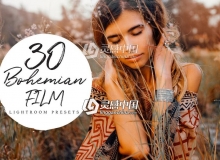 30组电影Lightroom预设 Bohemian Film Lightroom Presets