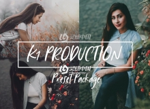 肖像博客和旅行者婚礼胶片人像LR预设 K1 Preset Package