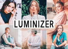 明亮人像复古胶片LR预设+手机LR预设 Luminizer Lightroom Presets