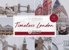 永恒伦敦旅拍伦敦建筑英伦风预设Lightroom Presets Timeless London
